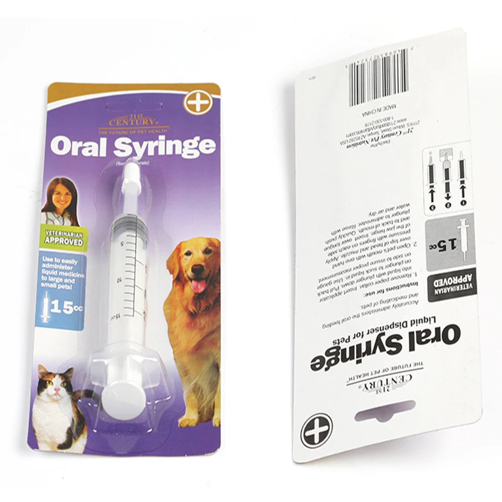Pet Push Tube Medicine Dispenser for Dogs and Cats Universal for Feeding Dogs and Cats
