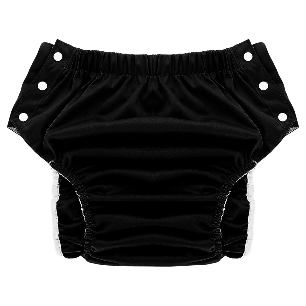 Adults Tear Away Diaper Cover Underwear  Adjustable Waist Leak-proof Reusable Adaptive Underwear for Elders Bedridden Patients