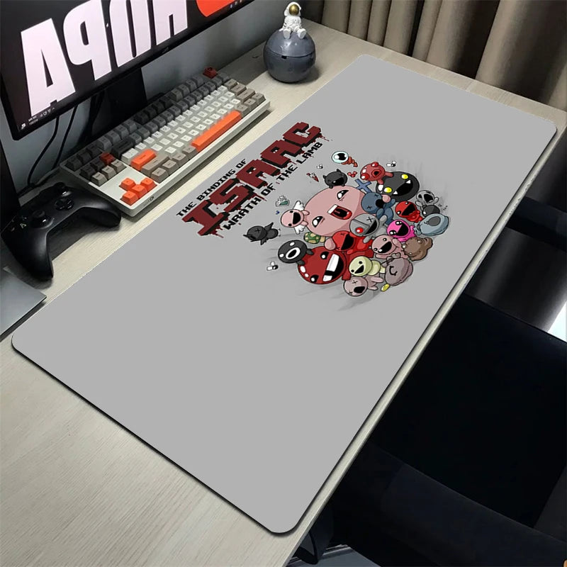 The Binding Of Isaac Xxl Mouse Pad Gamer Non-slip Mat Mausepad Computer Accessories Deskmat Gaming Keyboard Mousepad Mats Pc