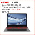 15.6inch PA156 Laptop Computer Win11 Intel N5095 16G 128G/256G/512G Notebook Netbook Backlit Keyboard WIFI HD BT4.0 USB3.0 3.0MP