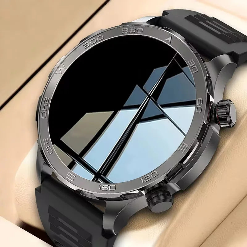 New GPS Track Smart Watch Men AMOLED HD Screen Outdoor Sports Fitness Heart Rate NFC IP68 Waterproof Bluetooth Call Smart Watch