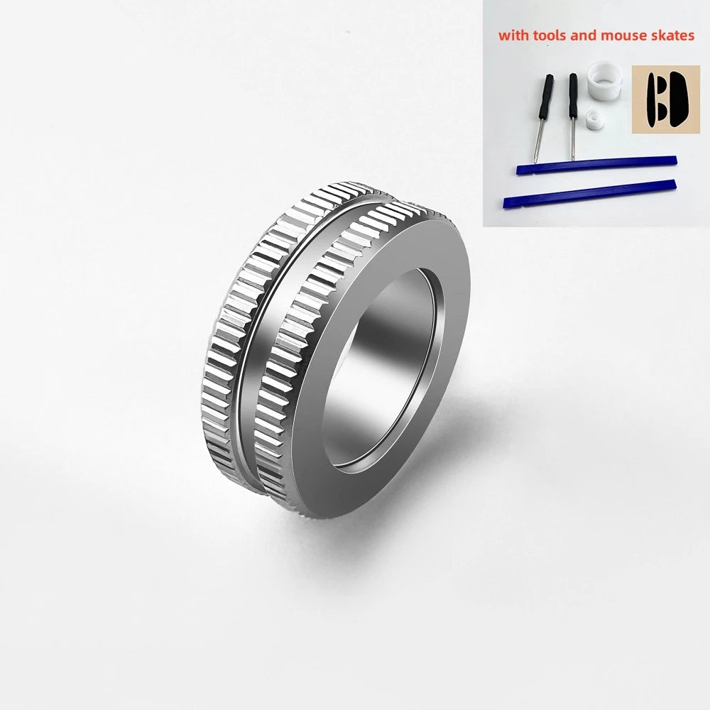 1 Piece Metal Mouse Scroll Wheel For Logitech MX Master 1 2 2s Replacement Magnesium Aluminum Alloy Mice Roller Accessory