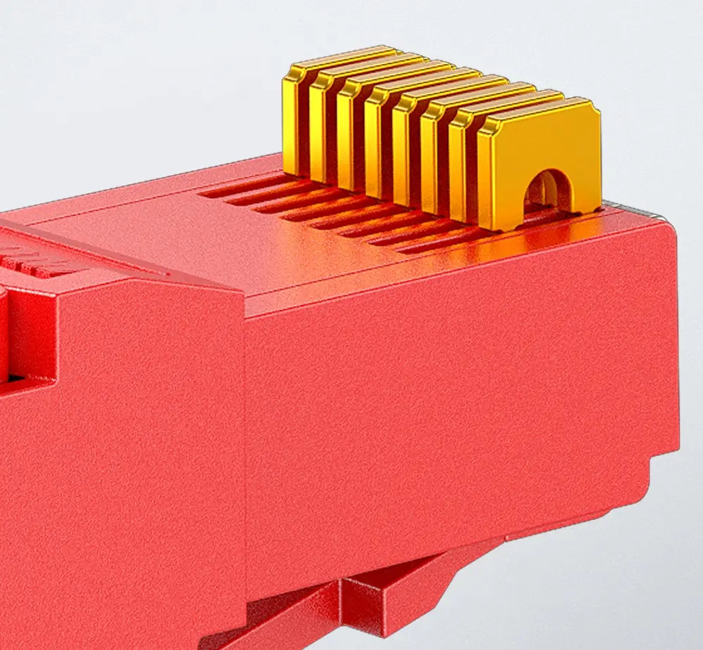 AMPCOM RJ45 Connectors Modular Plug, Cat6 Cat6A UTP Stecker Network Toolless Connector Ethernet Plugs Cable Internet Tools Free