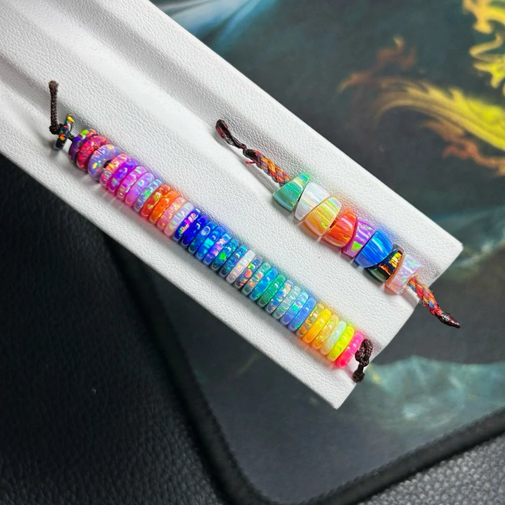Opal Stones Strand Loose Synthetic Gemstone Polished Wholesale For Jewelry Designers