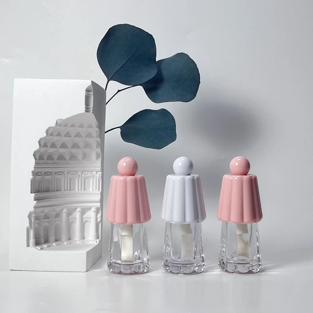 4ML Empty Lip gloss tubes Pudding Shape DIY Lip Balm Bottle Lipstick Cosmetic Packing Containers