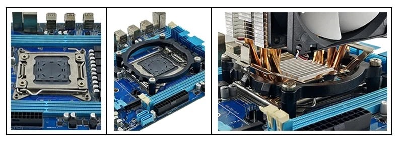XUANFENG 120mm Fan CPU Cooler 2/4/6 Heat pipe 4pin/PWM Air-cooled Colorful lamp Compatible LGA1700 115x 1200 2011-3 x79 x99 AMD