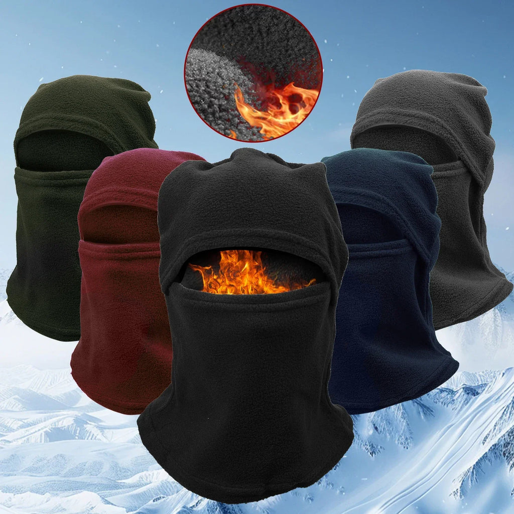 Winter Warm Balaclava Cap Outdoor Keep Warm Windproof Full Face Mask Bicycle Motorcycle Helmet Inner Cap Men Women Cycling Mask