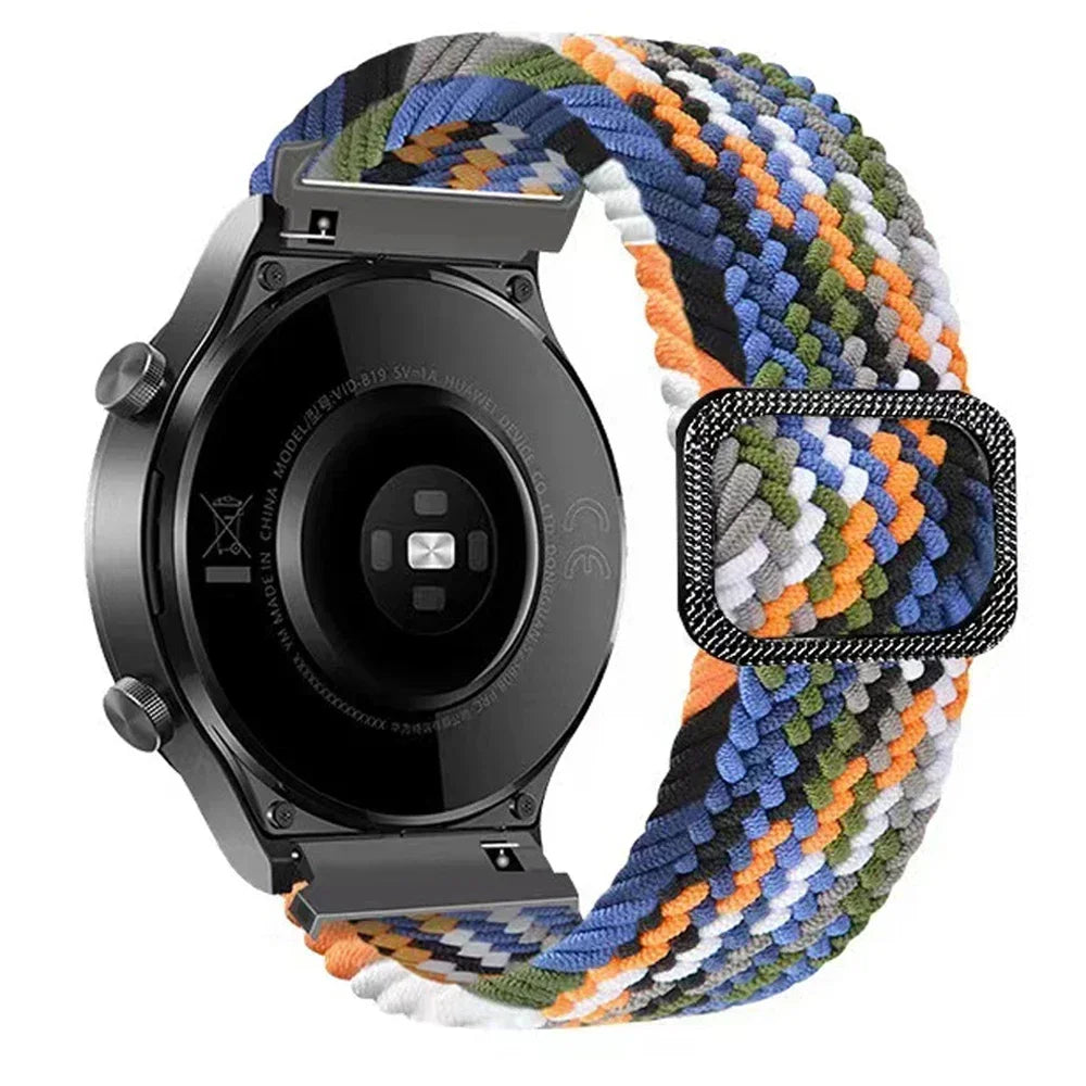20mm 22mm Straps For Galaxy Watch 7/FE/6/5/pro/4/Classic/active 2/Gear s3 Parachute Bracelet correa Huawei watch GT 2 3 4 5 Band