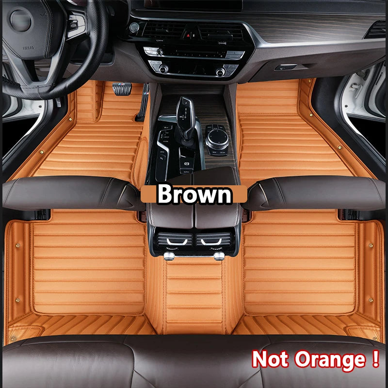 Car Floor Mats For Chevrolet Cavalier Onix Prisma 2023 2022 2021 2020 Waterproof Carpets Custom Auto Accessories Interior Parts