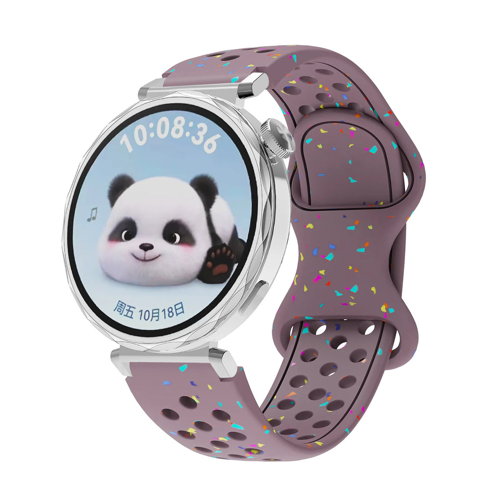 18mm Women Wristband for Huawei Watch GT6 41mm GT5 Pro 46mm Sport Silicone Breathe Strap Bracelet for Huawei Watch GT4 41mm Band
