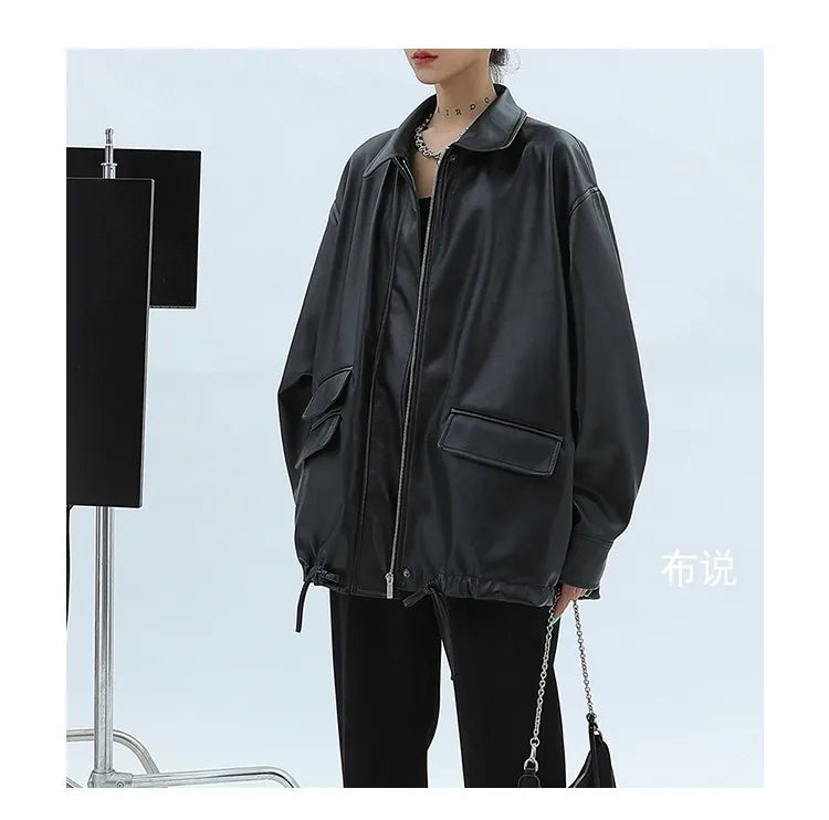PU Soft Leather Fabric Artificial Leather Waterproof Micro Elastic Clothing Bag Designer Cloth Apparel Diy Sewing