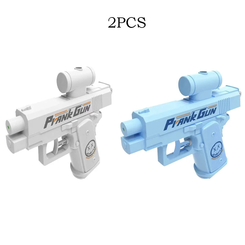 Summer Water Gun Toy - Double-Sided Prank Spray Fun, Reverse Splash Joke for Outdoor Water Fight, Cool Pool Beach Game