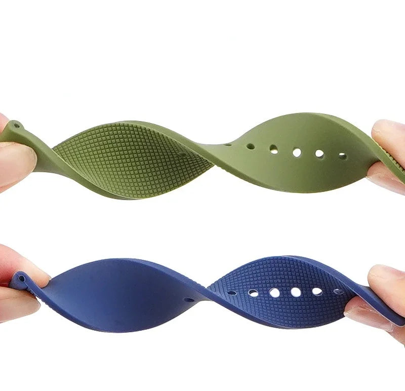 12mm 14mm 16mm 18mm 20mm 22mm 24mm Silicone Strap for Omega Soft Rubber Band Candy Color Men Women Replace Bracelet Accessories