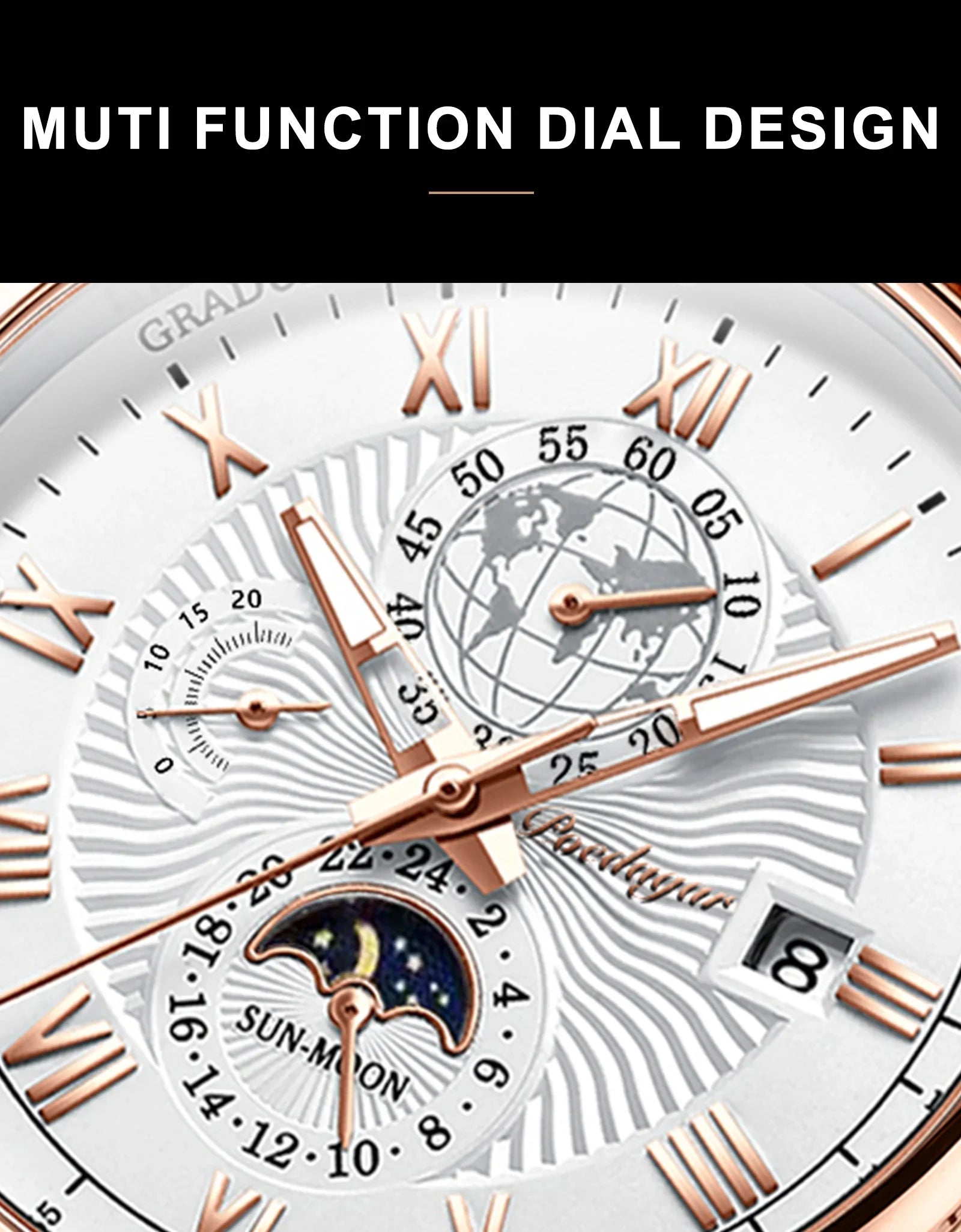 Fashion Luxury Wristwatch For Men Luminous Chronograph Date Man Watch Leather Men's Quartz Watches Sports Male Clock