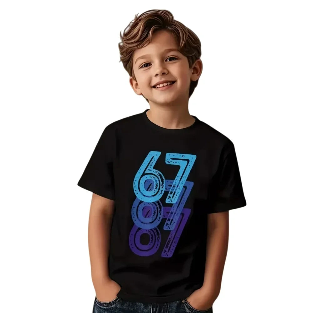 67 Bestselling Children's T-Shirts: Fashionable and Cool Summer Short-Sleeve Casual Crewneck Tops for Boys and Girls