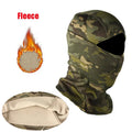 Winter Fleece Camouflage Balaclava Outdoor Hunting Cycling Hiking Skiing Scarf Face Mask Windproof Blaclava for Men