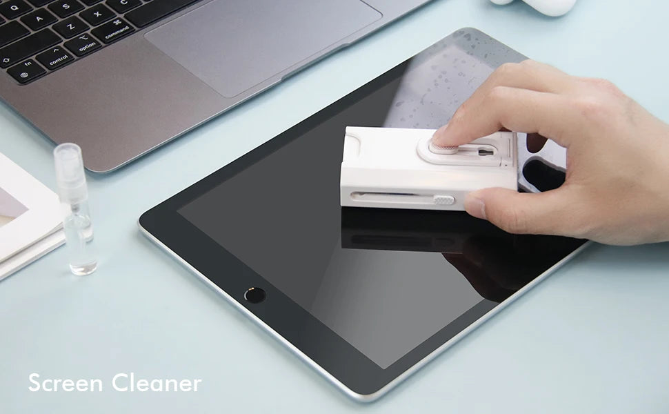 8 in 1 Cleaning Kit Computer Keyboard Cleaner Brush Earphones Cleaning Pen for  Headset IPad Phone Cleaning Tools Keycap Puller