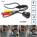 18.5 HD night vision reversing camera 8LED lights waterproof and sunscreen full-color reversing image camera