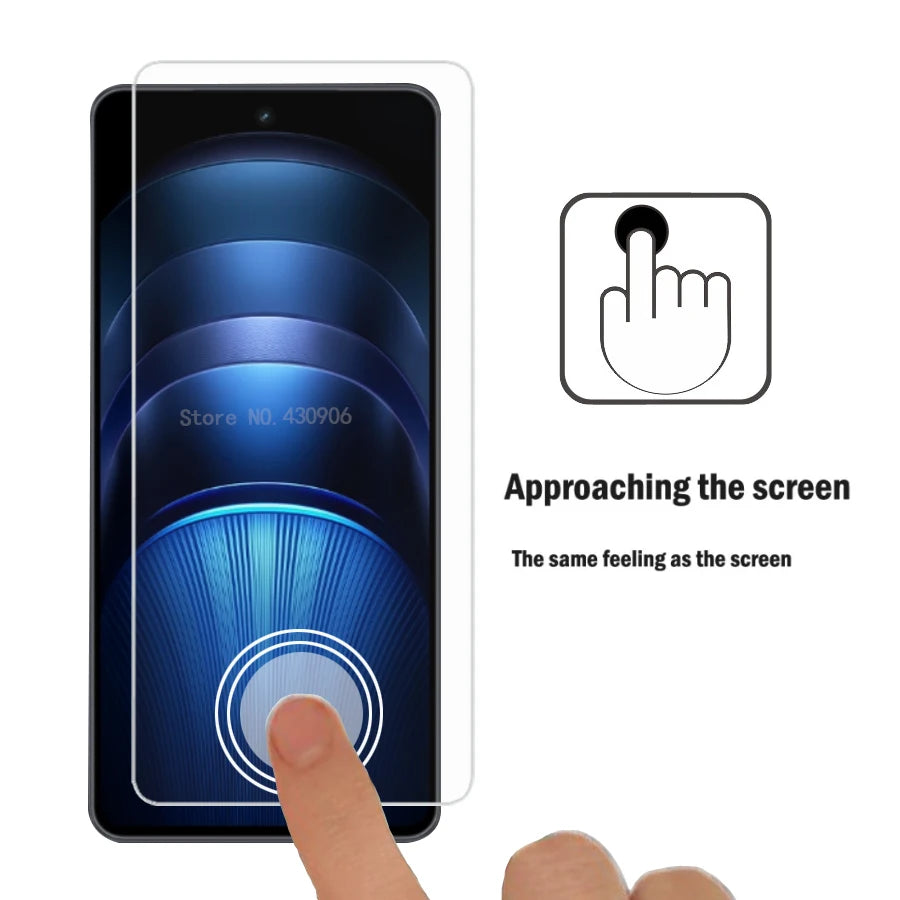 3 Piece For IQOO Neo 9s Pro+ Screen Protector Screen Coverage For IQOO Neo 9s Pro Plus Transparent Tempered Glass Film edge 9H