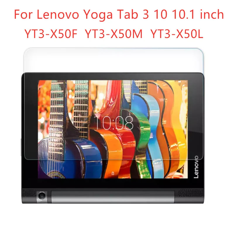 For Lenovo Yoga Smart Tab 5 2019 YT-X705 10.1" Tempered Glass Screen Protector Tab 3 Plus Pro 10 11 X50 X90 X703 Tablet HD Film