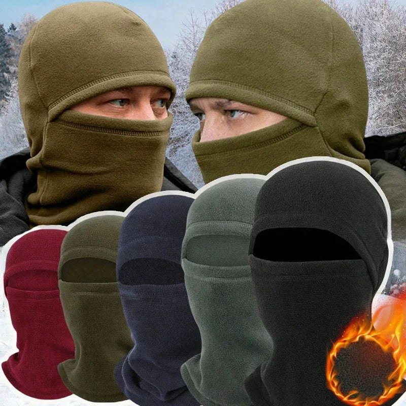 Winter Warm Balaclava Cap Outdoor Keep Warm Windproof Full Face Mask Bicycle Motorcycle Helmet Inner Cap Men Women Cycling Mask