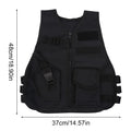 Boys Vest Kid Adjustable Vest Tactic Vest Breathable Children Kids Vest Protective Waistcoat for Outdoor Hunting  Games