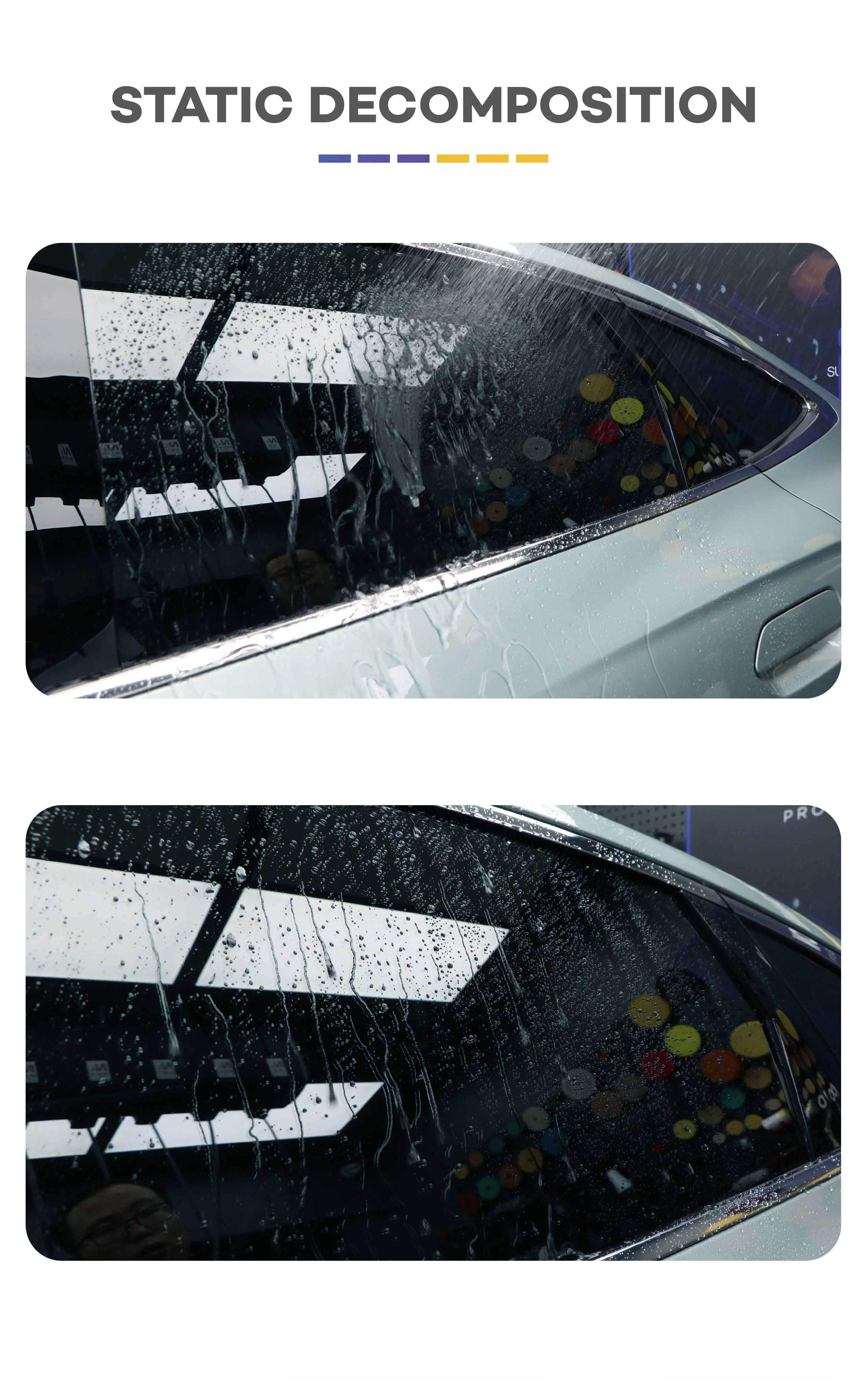 Glass Coating,Hydrophobic Automotive Rain Repellent,Glass Coating for Windshield,Improved Visibility and Clarity for Wet Weather
