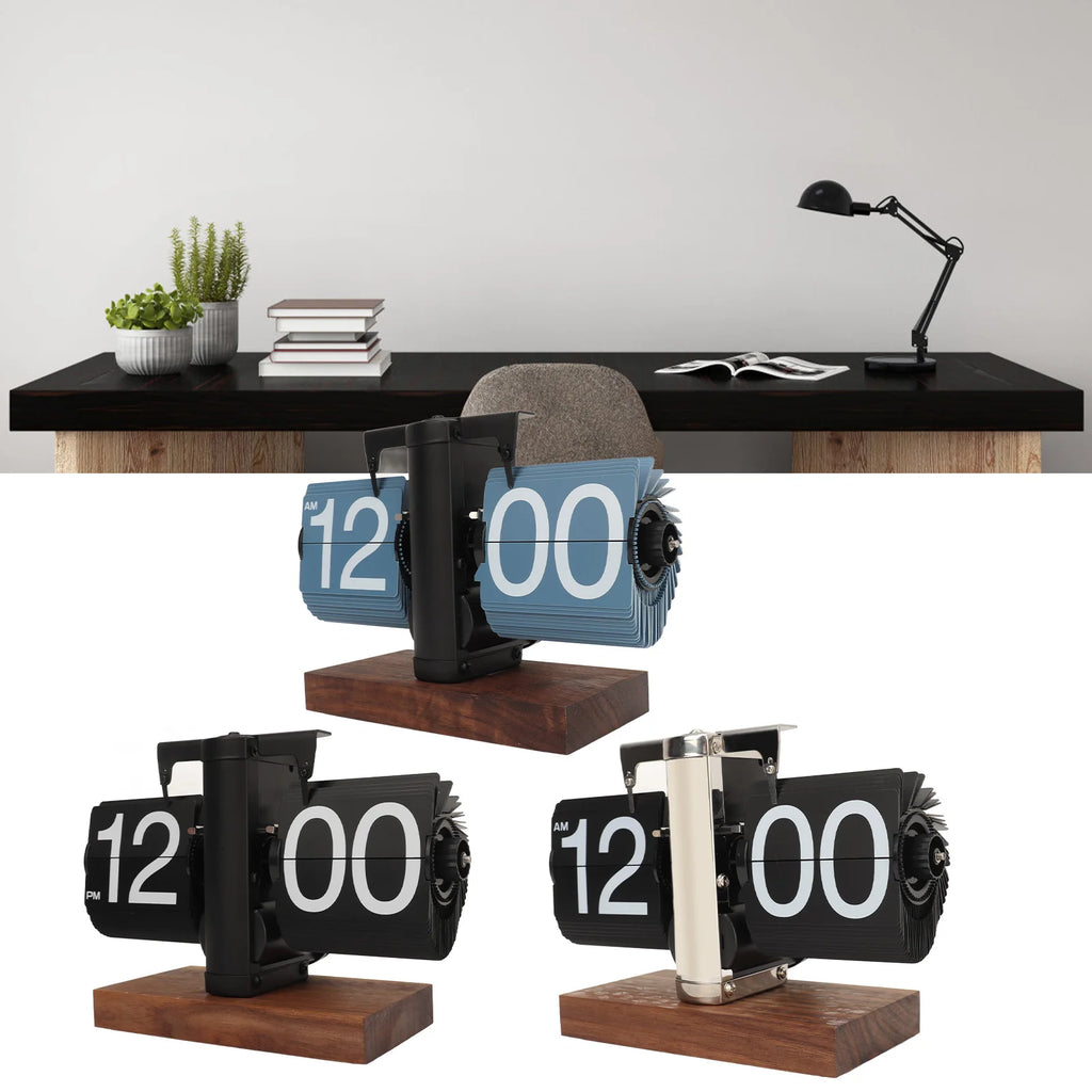 Digital  Down Clock Aesthetic  Desk Clock Adjustable Time Automatic Large Numbers Battery Operated for Home
