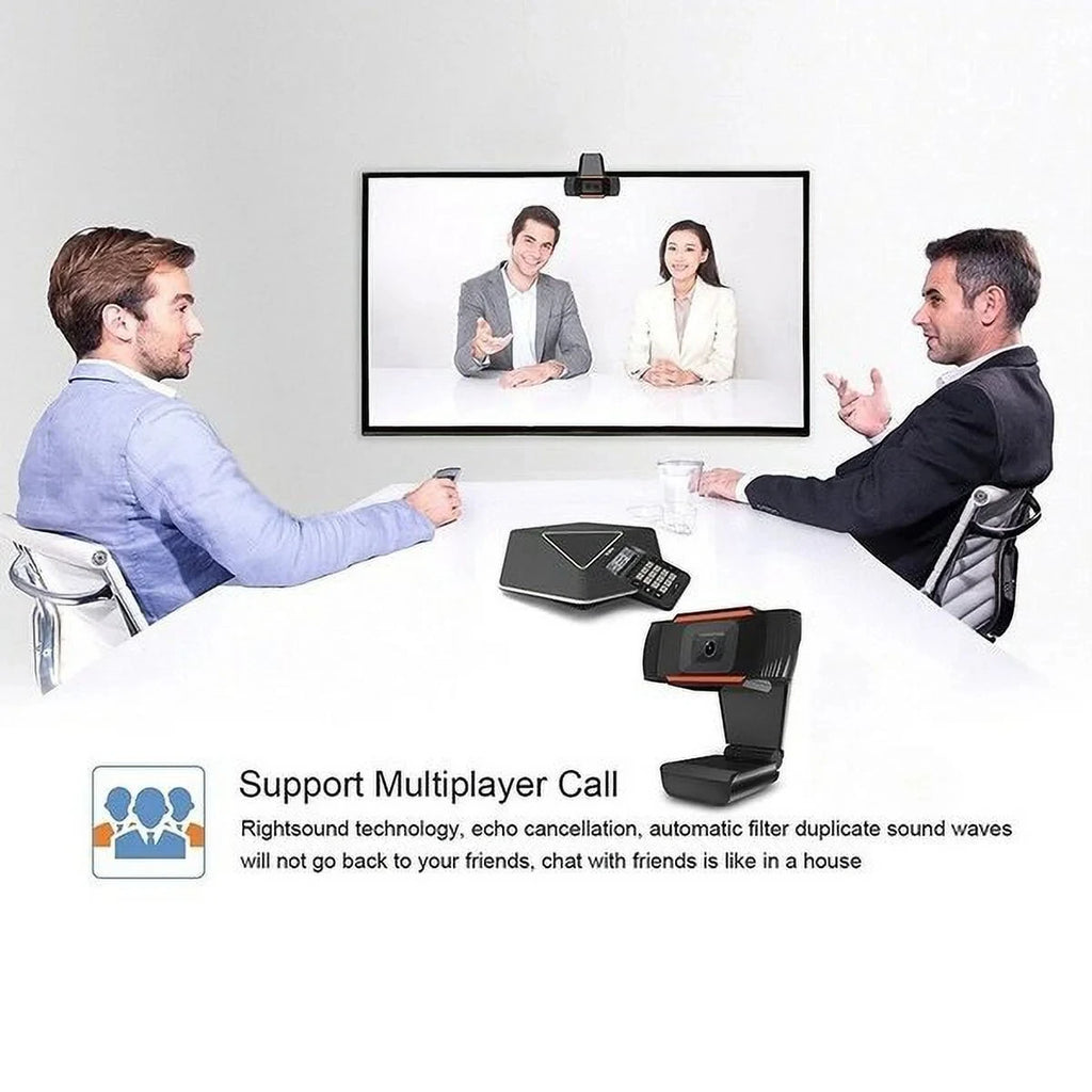 2K 1080P Full HD Computer Web Camera PC Webcam with Microphone USB Plug Autofocus for  Live Video Call Living Conference Camera