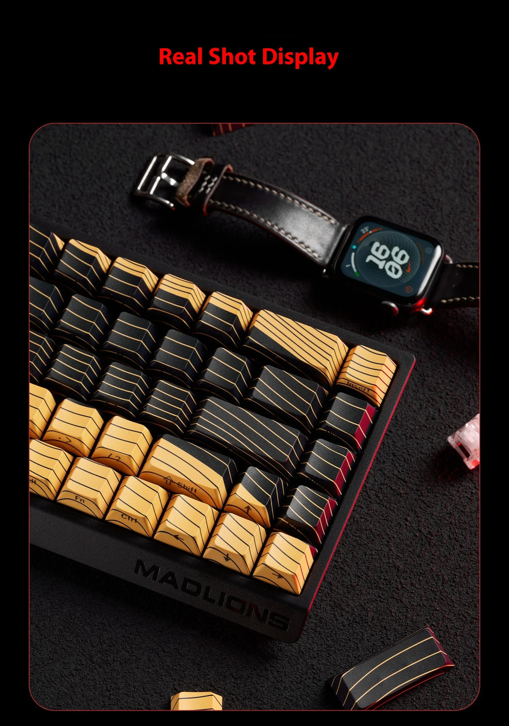 MADLIONS MAD60HE MAD68HE Magnetic Switch Keyboard Wired Mechanical Keyboard 8000Hz 0.01mmRT Valorant Gaming Keyboard Custom