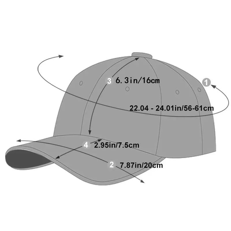 Unisex Letter Embroidery Breathable Baseball Caps Spring and Autumn Outdoor Adjustable Casual Hat Sunscreen Hat