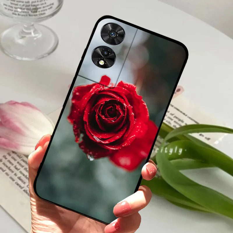 For TCL 505 Case TCL 50 SE / 50 5G Silicone Shockproof Soft Phone Cover for TCL 505 Case Funda Cute TPU Coque Protective Shell