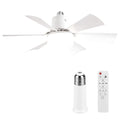 Socket Fan Light 3 Speeds Dimmable Screw in Ceiling Fan in Light Socket with Extender & 6 Blades Ceiling Fan with Light