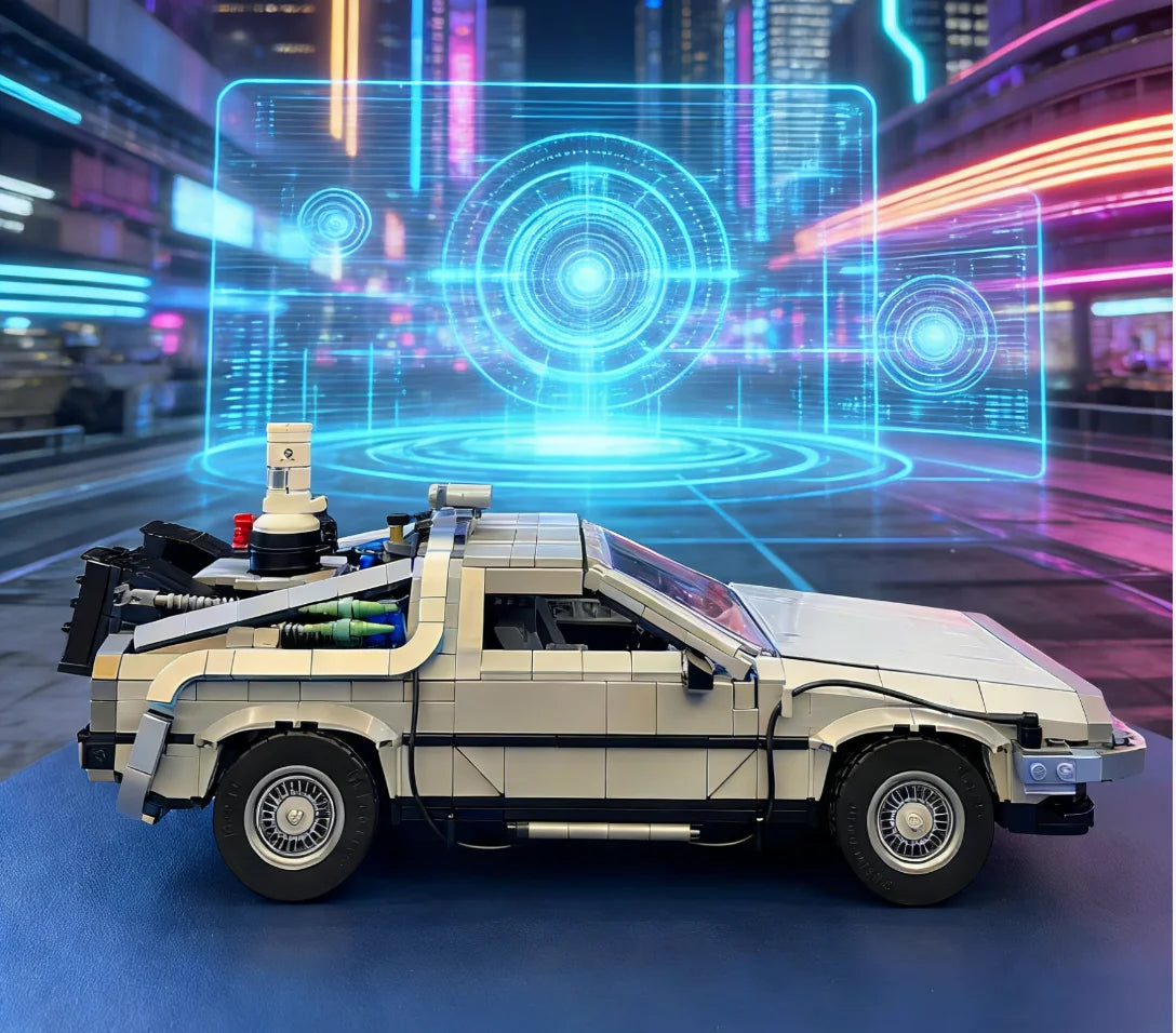 Speed Hypercar Model MOC Building Bricks Modified Sports Car Modular Technology Gifts Holiday Assemble Toys Suit