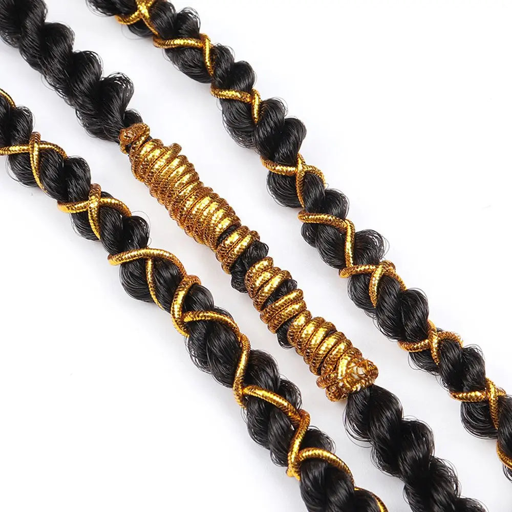 Thread Braided Hair Styling Tool African Braids Women Hip-hop Hair Tie Braiding Rope Band Hair Braiding String Hair Wrap String