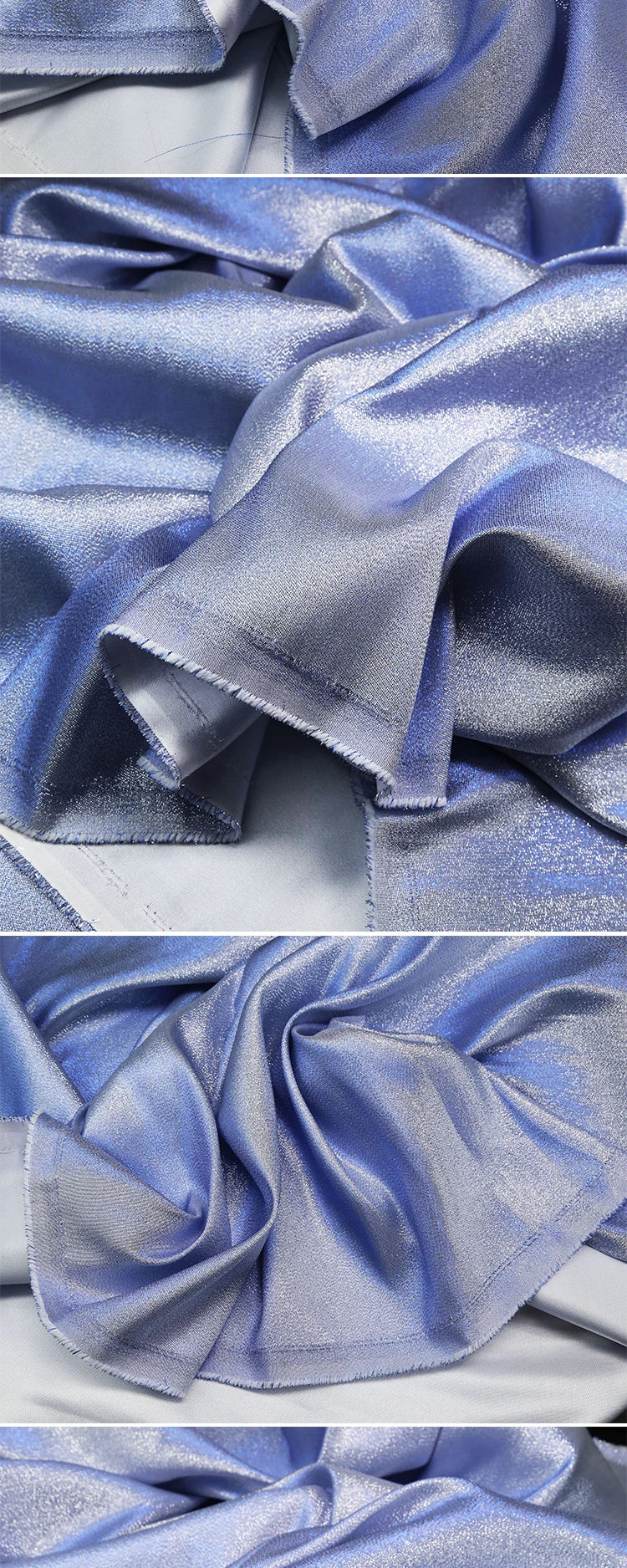 Mermaid Gradient Phantom Fabric Glitter By The Meter for Upholstery Skirts DIY Sewing Fashion Designer Cloth Breathable Textured