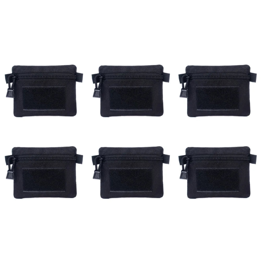 Outdoor Camping EDC Molle Wallet Waterproof Portable Travel Zipper Waist Pouch for Camping Hiking Hunting EDC Pouch