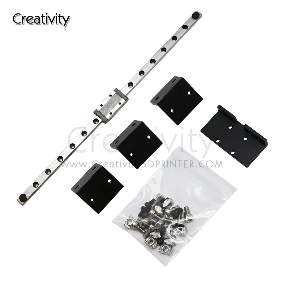 Ender 3/V2/PRO Y Axis Upgrade kit MGN12H Linear Rail upgrade kit X Axis Upgrade kit For Ender 3/V2  3d printer Upgrade Kit