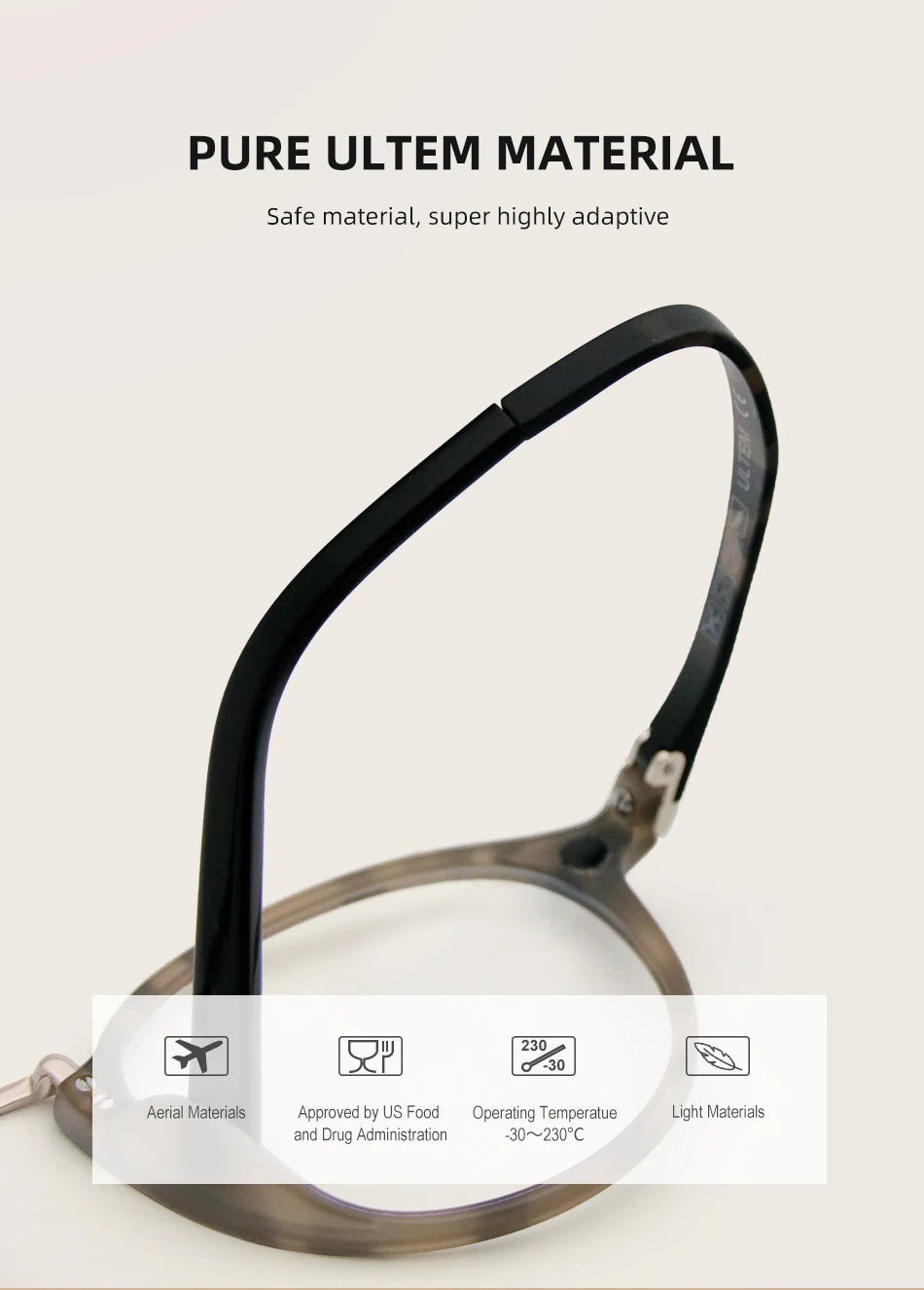 X3184  Ultem Vintage Round Eyeglasses Women Men Polarized Sunglasses Magnetic Clip On Glasses Optical Computer