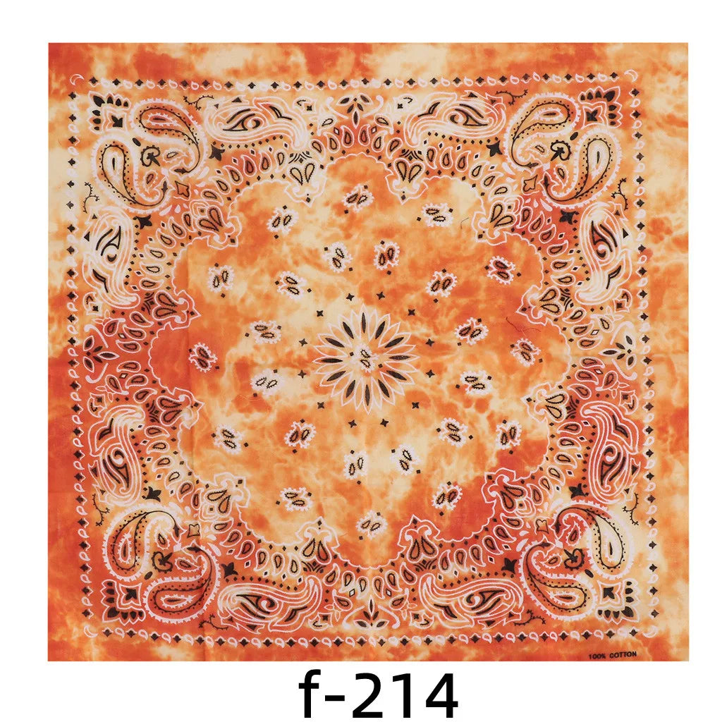 f151 Unisex Hiphop Cotton Bandanas Face Mask Scarf Headwear Women Snood Headband Men Fishing Mask Hiking Balaclava Handkerchief