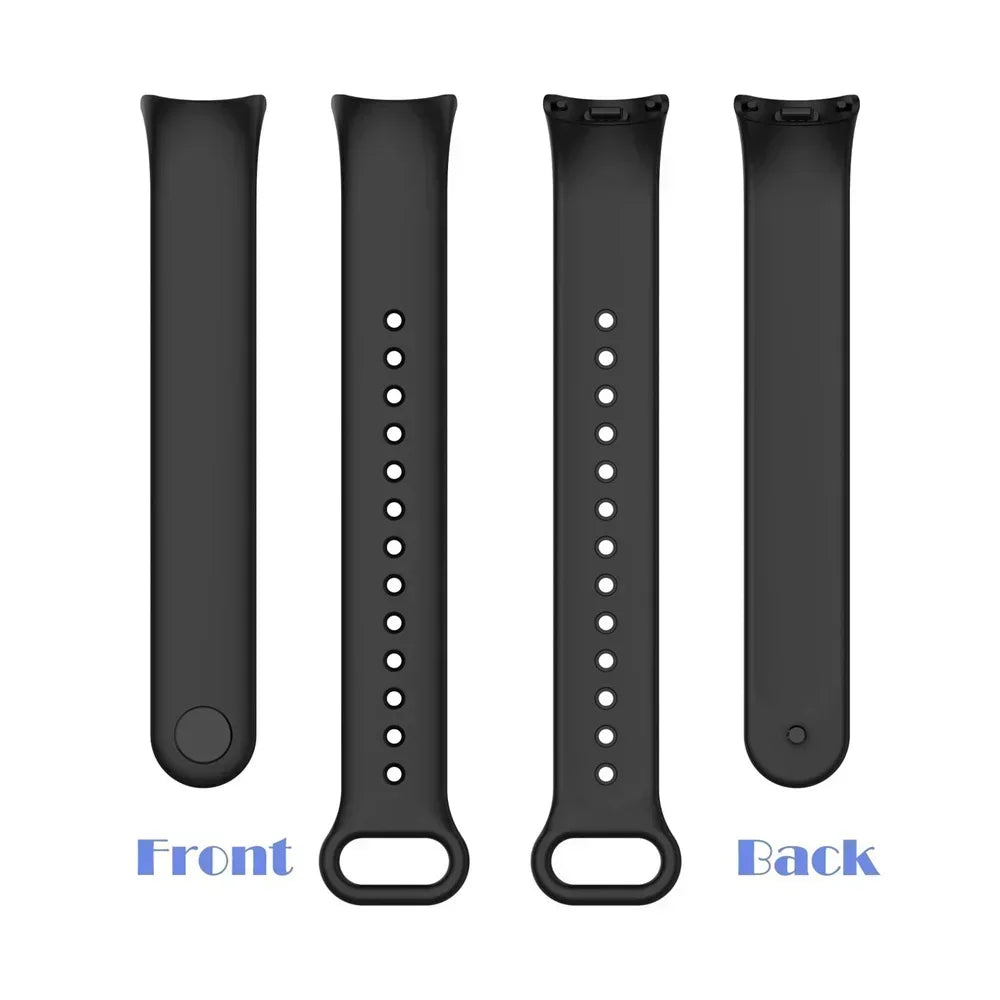 Official silicone Watch band For Xiaomi Mi band 10-NFC Strap Replacement miband10 Bracelet Sport smart mi band 9-8 Accessories