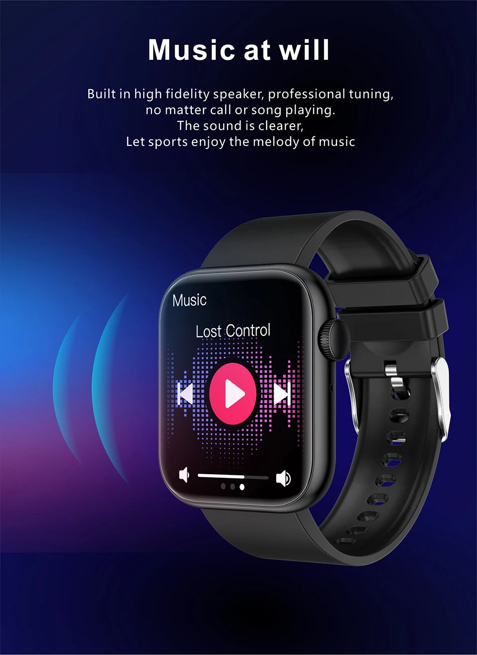 LIGE Smart Watch For Women Full Touch Screen Bluetooth Call Waterproof Watches Sport Fitness Tracker Smartwatch Lady Reloj Mujer