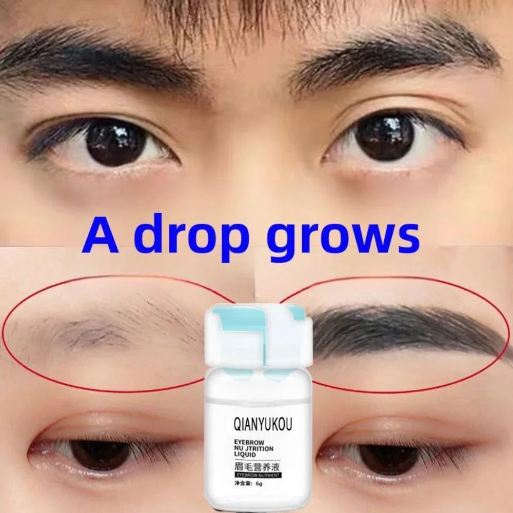 Eyebrow Growth Serum Eyelash Hair Growth Anti Hairs Loss Product Prevent Baldness Fuller Thicker Lengthening Eyebrow Makeup 30ml