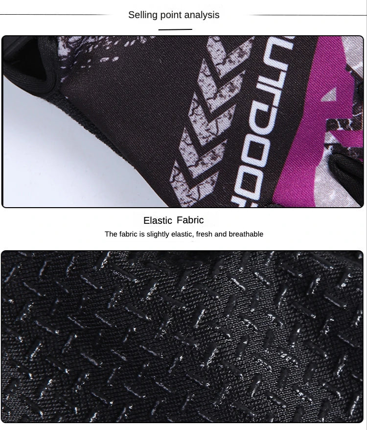 MTB Bike Bicycle Gloves Cycling Full Finger Glove Motorcycle Gloves Men Women Non-slip Sunscreen Breathable Touchscreen Outdoor