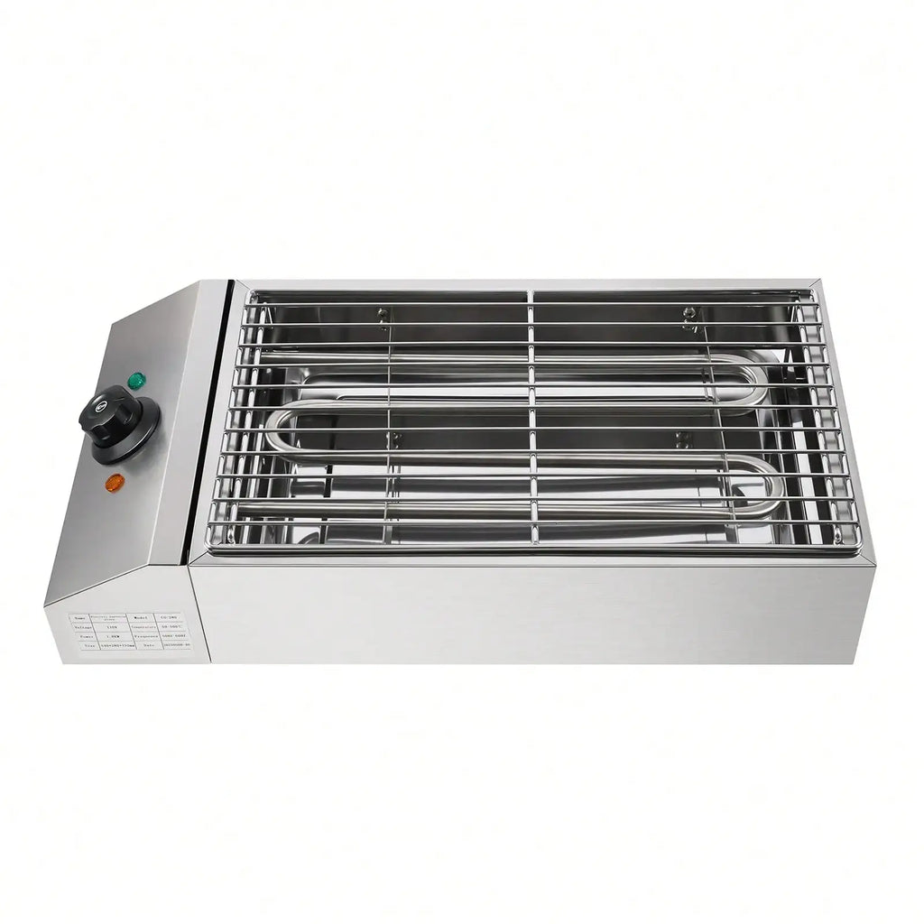 Family Smokeless Grill 1800W 110V Stainless Steel Electric Smokeless Barbecue Oven Grill For Restaurant BBQ Equipment