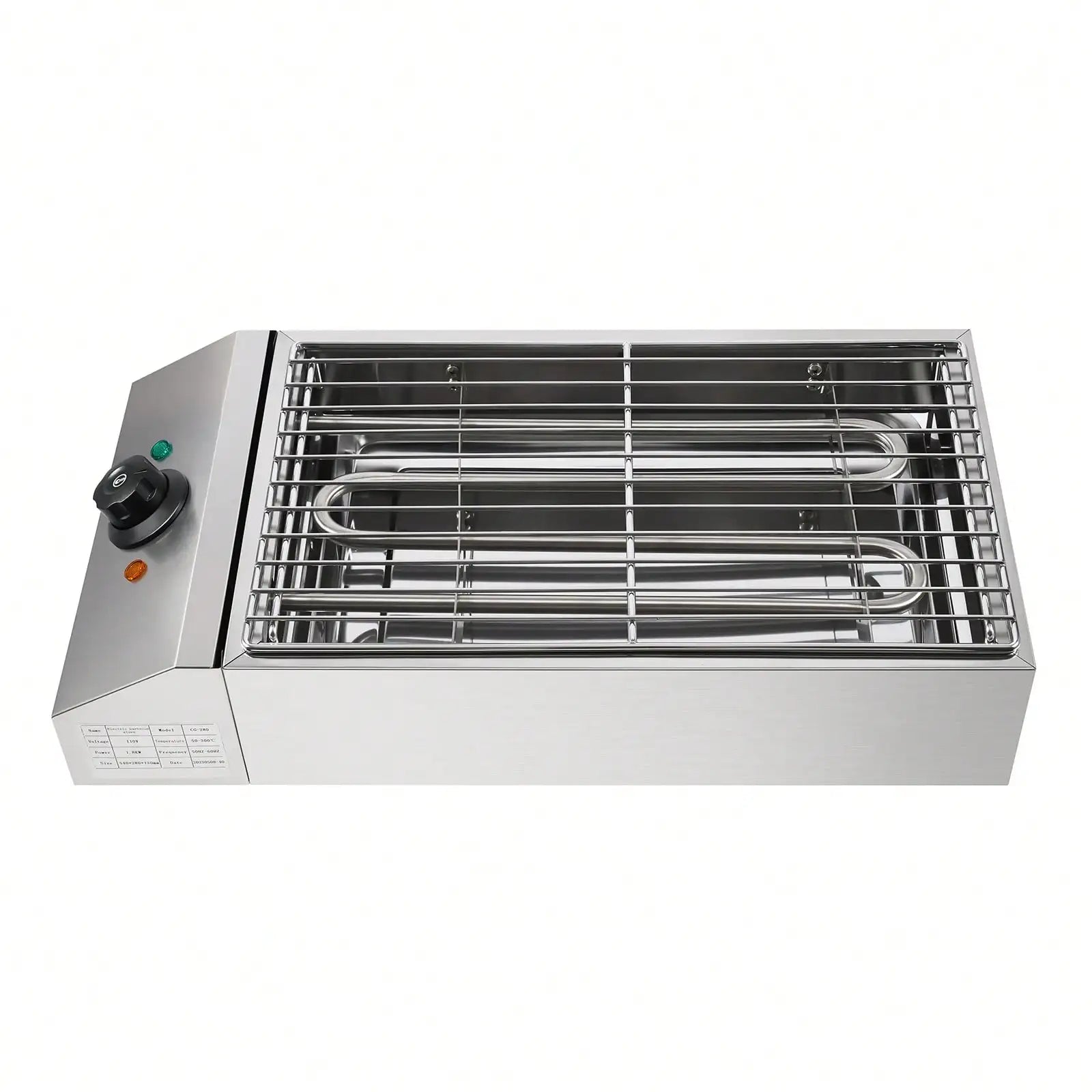 Family Smokeless Grill 1800W 110V Stainless Steel Electric Smokeless Barbecue Oven Grill For Restaurant BBQ Equipment