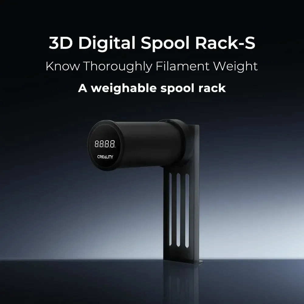 Creality Digital Filament Spool Holder with Bearings and Weight Sensor Weigh Measuring Filament Holder for All FDM 3D Printers