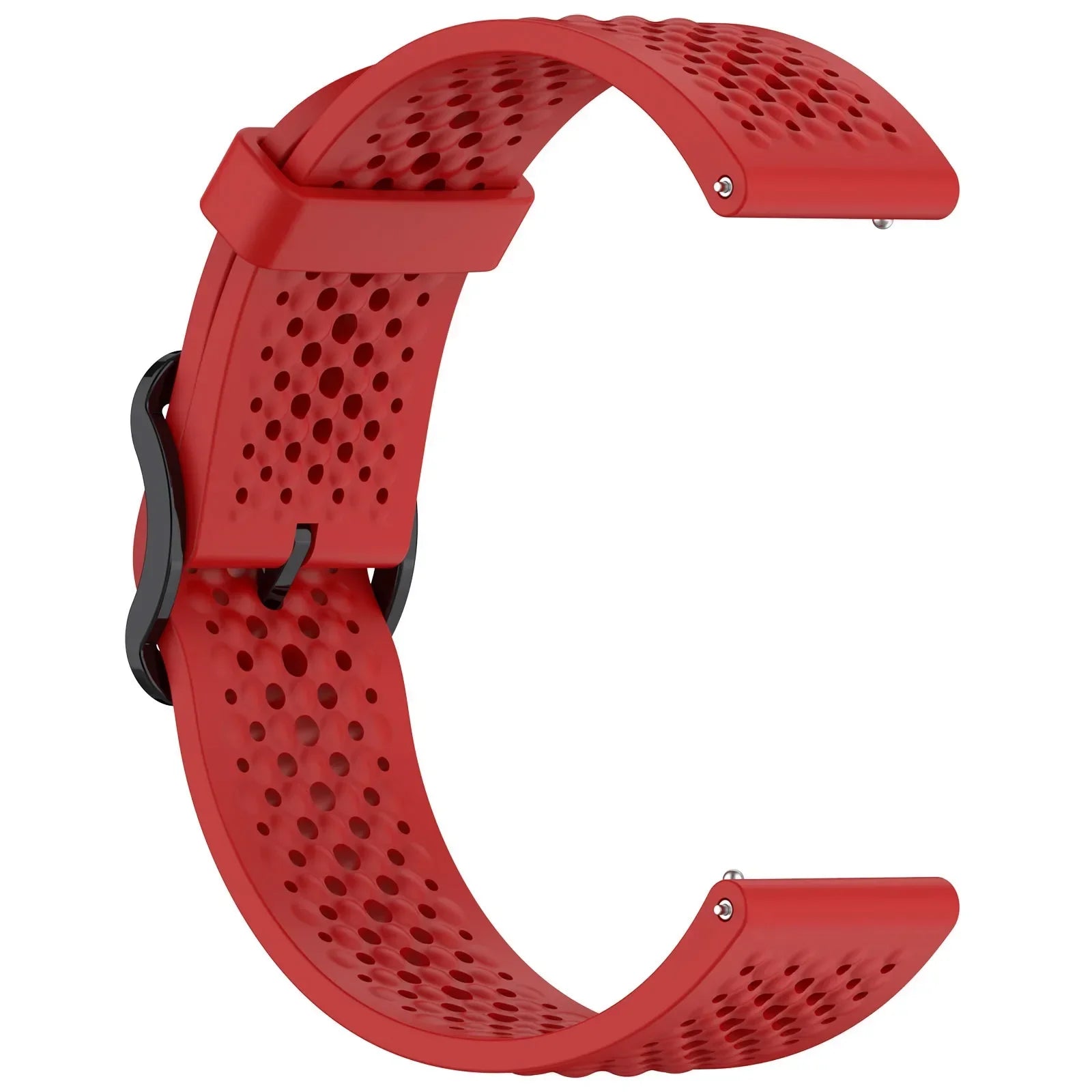 20mm 22mm Silicone Strap For Amazfit Active 2/GTS 4/3/2 Sports Breathable Bracelet Wristband Amazfit Bip 6/5 GTR 4/3 Accessories