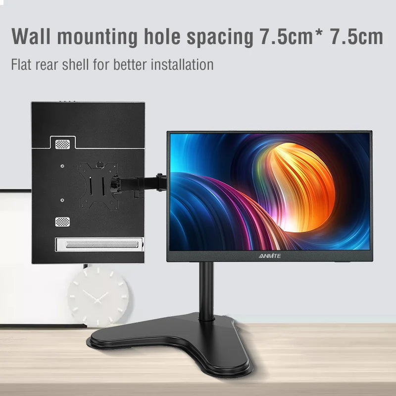 16-Inch 2.5K Portable Gaming Monitor 144Hz/120Hz 500cd/m Low Blue Light For XBox PS4 / 5 Switch Cell Phone PC Loptop Extension