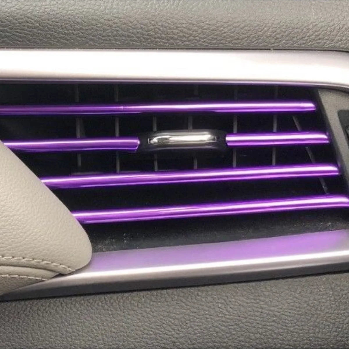 10 pcs 20cm car air conditioning vent decoration U-shaped decorative strips for bendable and cutting car door corners